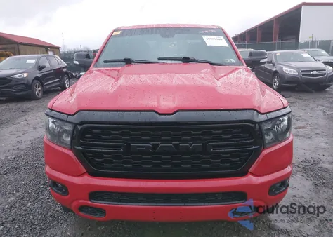 2022 Ram 1500 Big Horn 4X4 5'7 Box z USA, uszkodzony, nr VIN 1C6SRFFT8NN221060